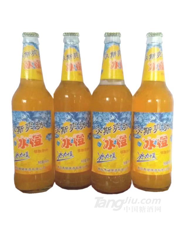 漢斯爽動(dòng)冰橙碳酸飲料