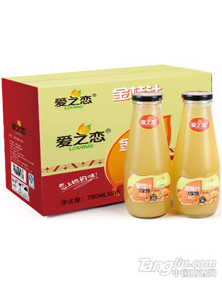 愛之戀金桔汁780ml