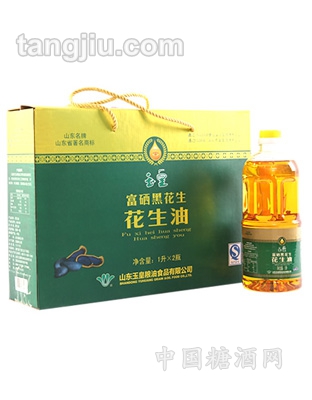 玉皇富硒黑花生花生油1000ml