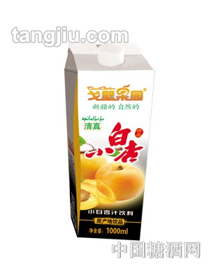 戈壁果園小白杏汁飲料1L