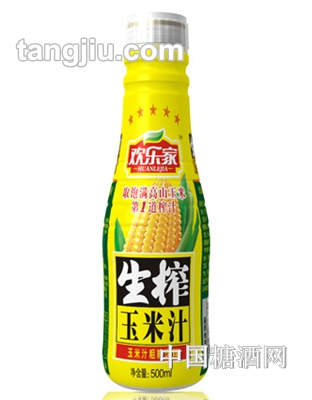 歡樂(lè)家玉米汁飲品500ml