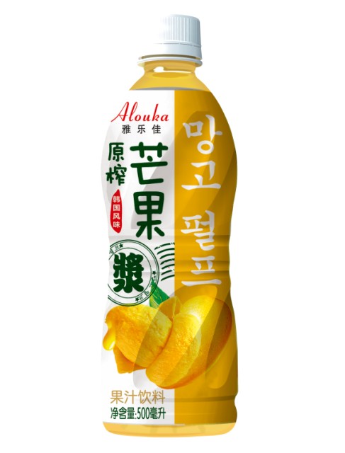 雅樂(lè)佳-原榨芒果漿-果汁飲料