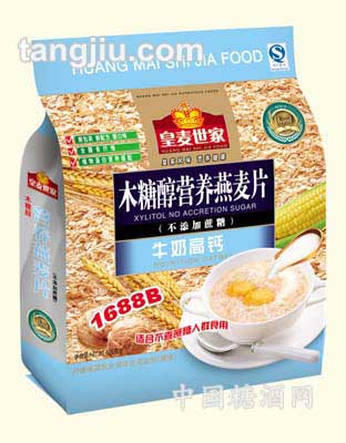 木糖醇營養(yǎng)燕麥片675g-牛奶高鈣