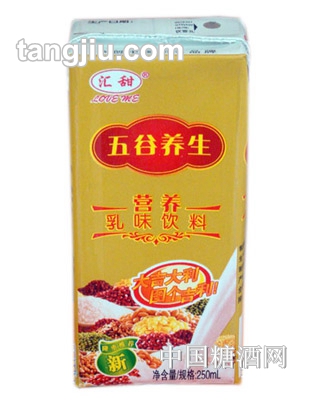 匯甜五谷養(yǎng)生乳味飲品250ml