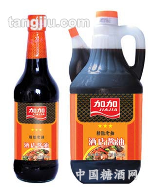 加加精釀老抽王醬油500ml