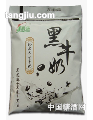 嘉盛黑牛奶195ml