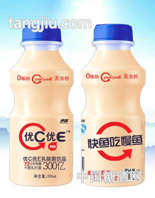 優(yōu)C優(yōu)E干酪乳酸菌飲品草莓味335ml