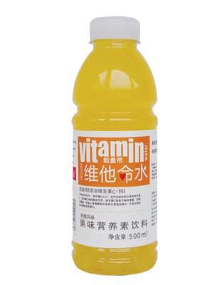 維他命水柑橘風味500ml