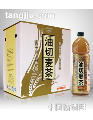 申泉油切麥茶飲料1.25L