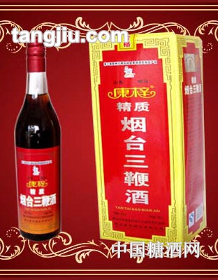 康梓煙臺(tái)三鞭酒30度一斤裝