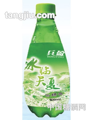 兵盈冰綠茶500ml