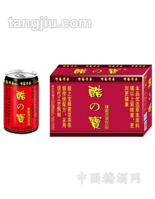 酷之寶蜂蜜涼茶-310ml