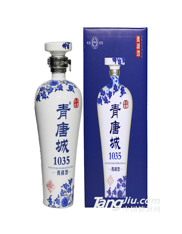 青唐城1035青花原漿 青稞酒