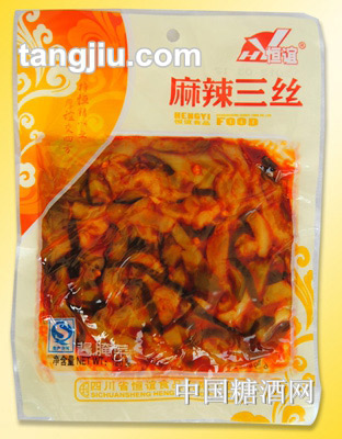 恒誼老麻辣三絲120g