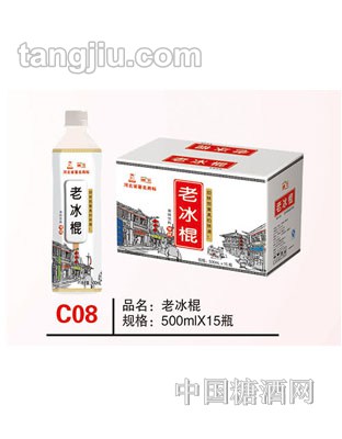 C08 品名：老冰棍 規(guī)格：500mlx15瓶