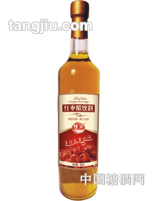 恬潤(rùn)紅棗醋飲料660ml