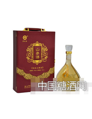 龍臥春長白山山參酒700ml