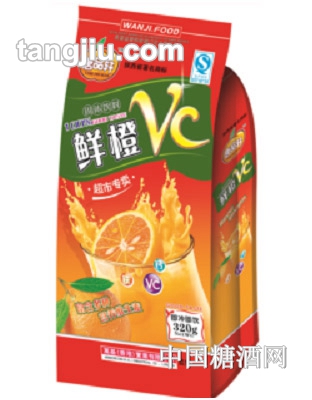 唐品軒固體飲料鮮橙VC320克