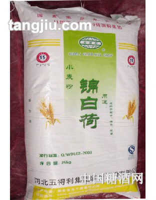 五得利錦白荷小麥粉25kg