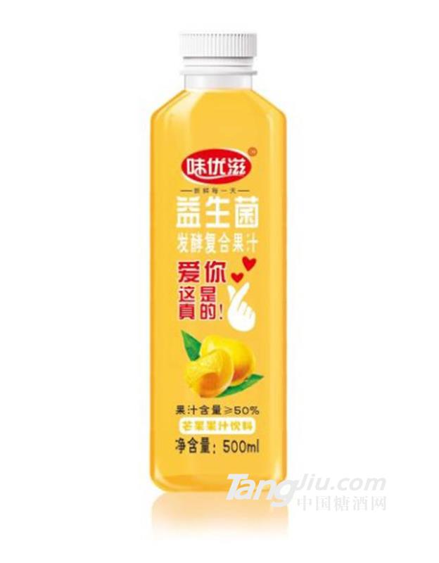 味優(yōu)滋益生菌發(fā)酵芒果果汁飲料500ml