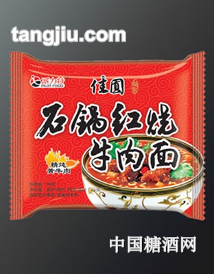 派力特佳圓-石鍋紅燒牛肉面90g