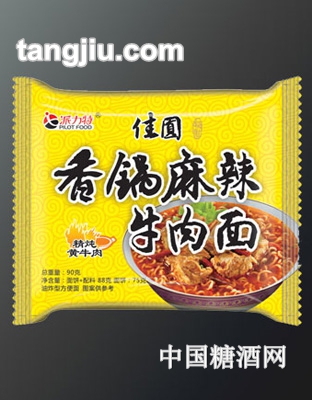 派力特佳圓-香鍋麻辣牛肉面90g