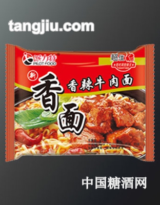 派力特新香面-香辣牛肉面