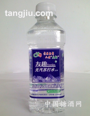 友趣蘇打水350ml瓶裝