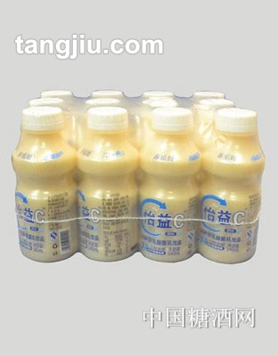 怡益C原味發(fā)酵型乳酸菌飲品340ml&#215;12瓶