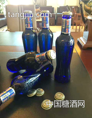 燕京原麥啤酒實物圖