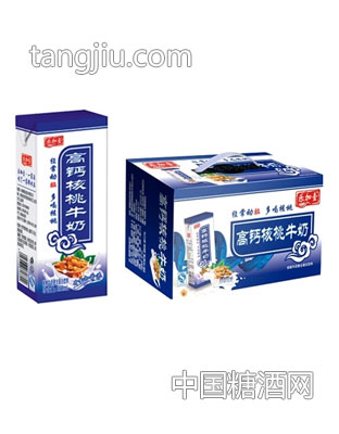 樂(lè)加壹高鈣核桃牛奶250ml