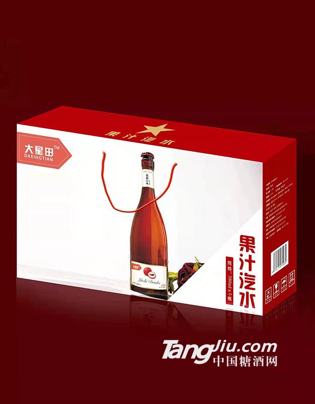 大星田果汁（氣泡）飲料-荔枝味