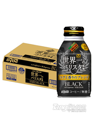 達(dá)亦多DyDo 無糖黑咖啡飲料275g_24罐