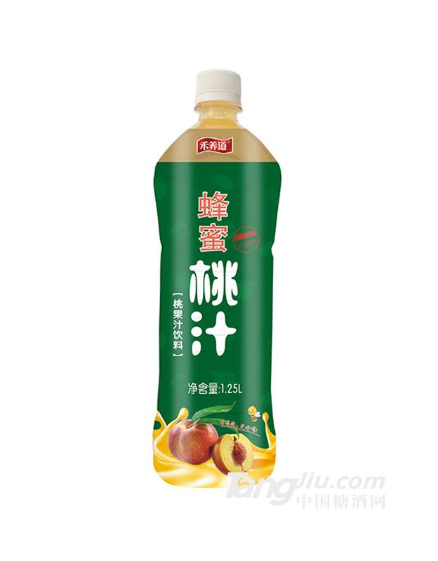 禾養(yǎng)道蜂蜜桃汁飲料1.25L