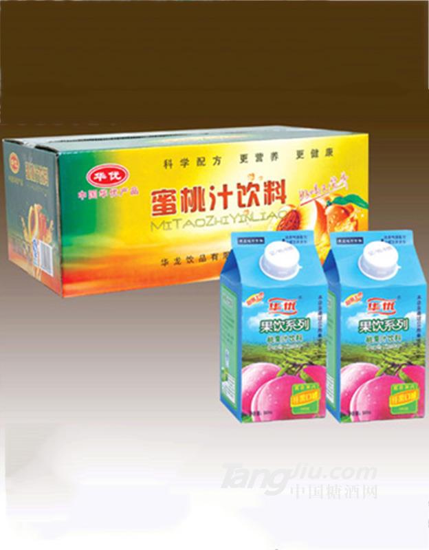 華龍蜜桃汁 500ml