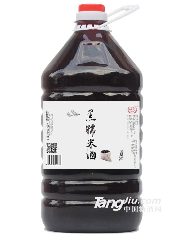 12°黃氏黑糯米酒（桶裝）-5L