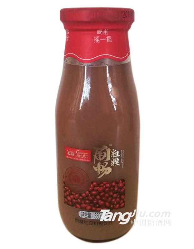 原磨紅豆粗糧飲料 330ml