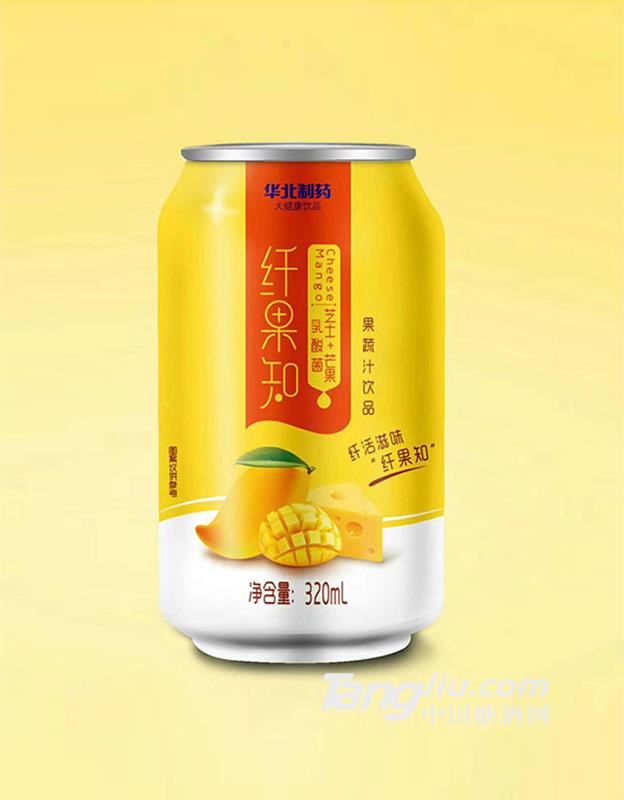 纖果知乳酸菌芝士芒果汁320ml