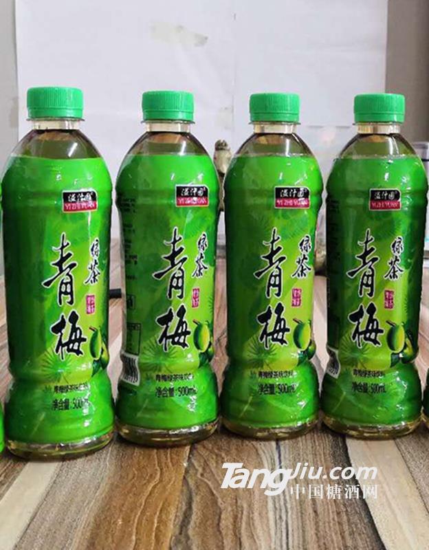 溢汁園青梅綠茶500ml