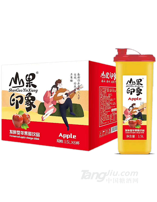 山果印象乳酸菌發(fā)酵復(fù)合果汁飲品-1.5lx6