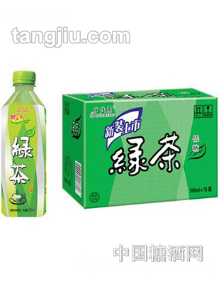 百仕露綠茶500ml