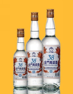 38度金門高粱酒（白金龍）