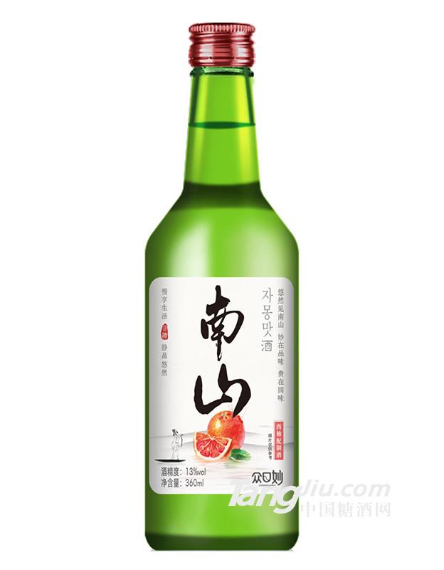 眾口妙·南山西柚配制酒360ml